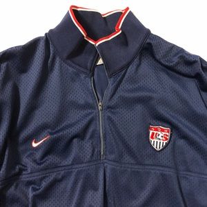 US Soccer Quarter Zip Pullover